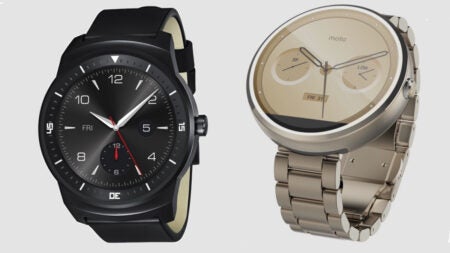 Moto 360 v LG G Watch R: Battle of the round Android Wear smartwatches