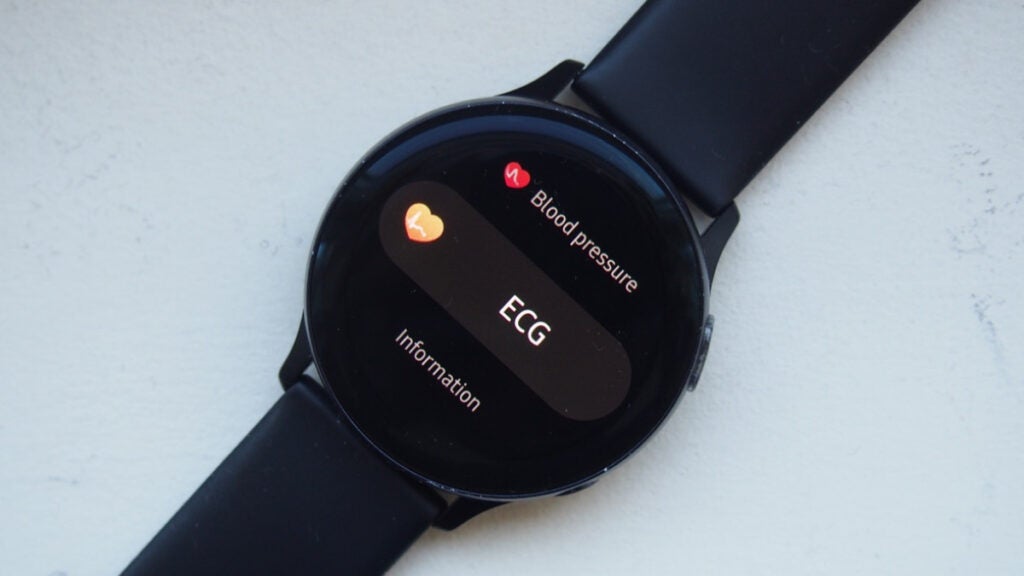 How to take an ECG reading on the Samsung Galaxy smartwatches