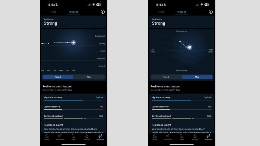 Oura Ring Gen 3 resilience