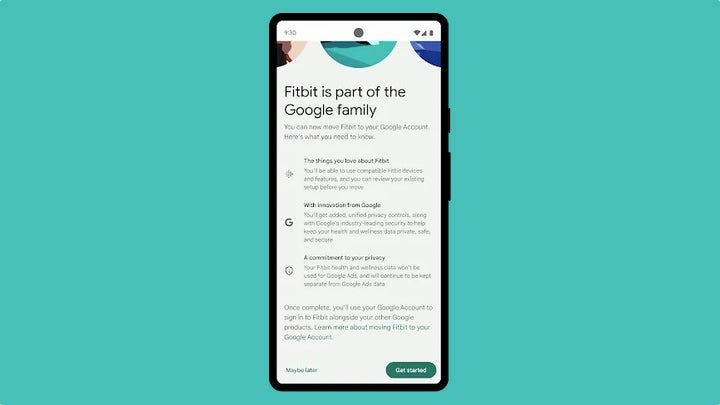 fitbit google login