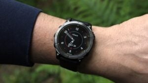 garmin fenix 7 pro on wrist