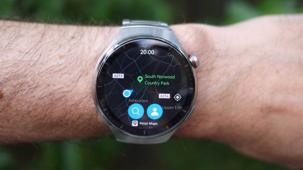 huawei watch 4 map