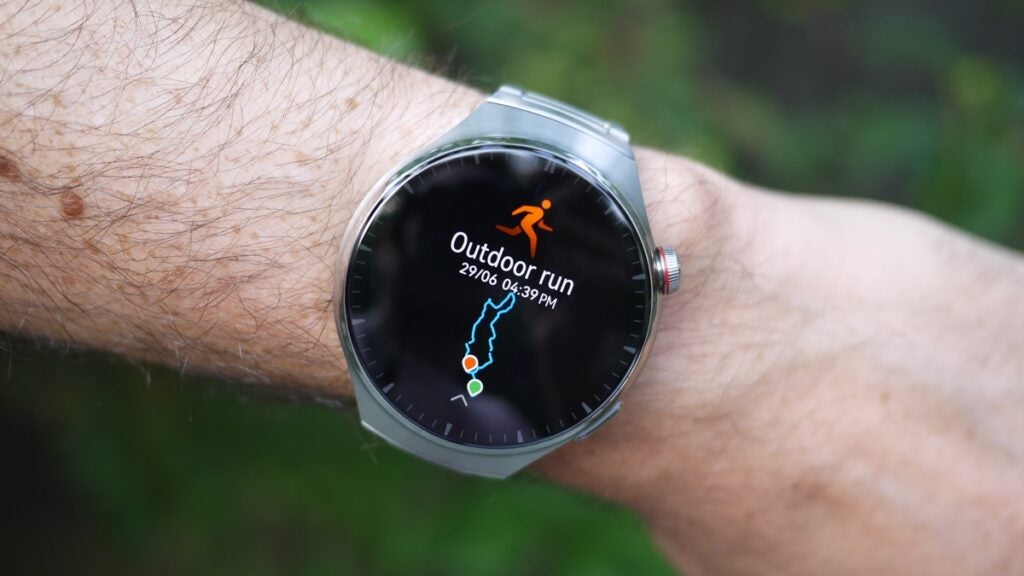 huawei watch 4 run data