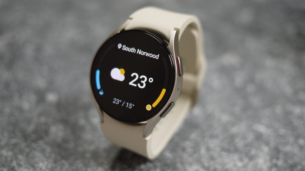 Samsung Galaxy Watch 6 weather