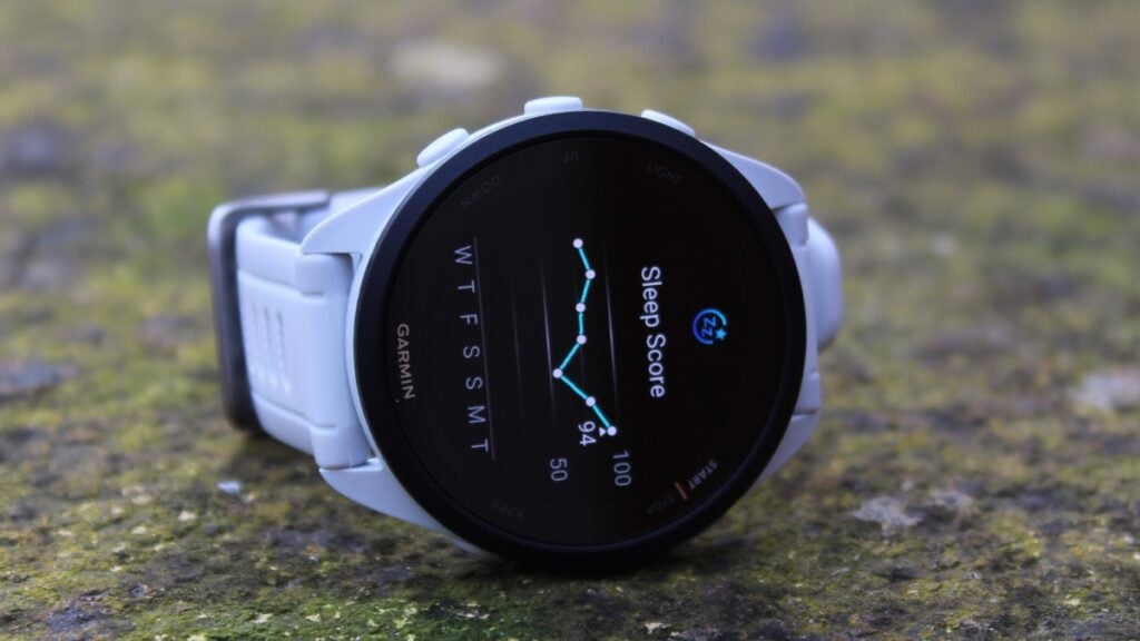 Garmin Forerunner 165 review sleep score