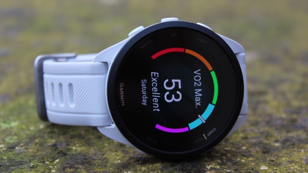 Garmin Forerunner 165 review VO2 Max