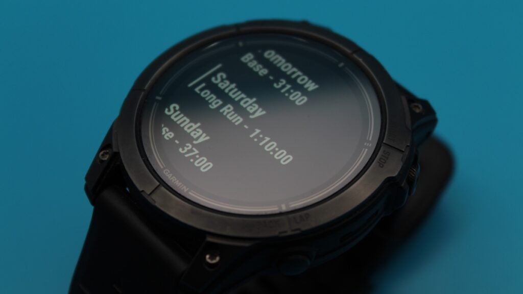 Garmin running Daily Suggestions