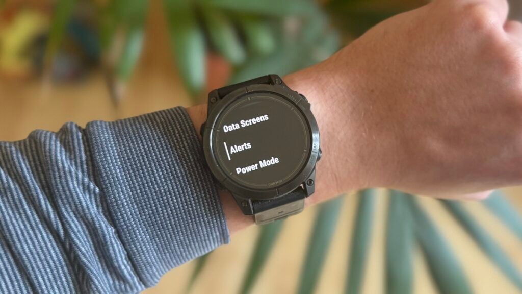 garmin heart rate alerts