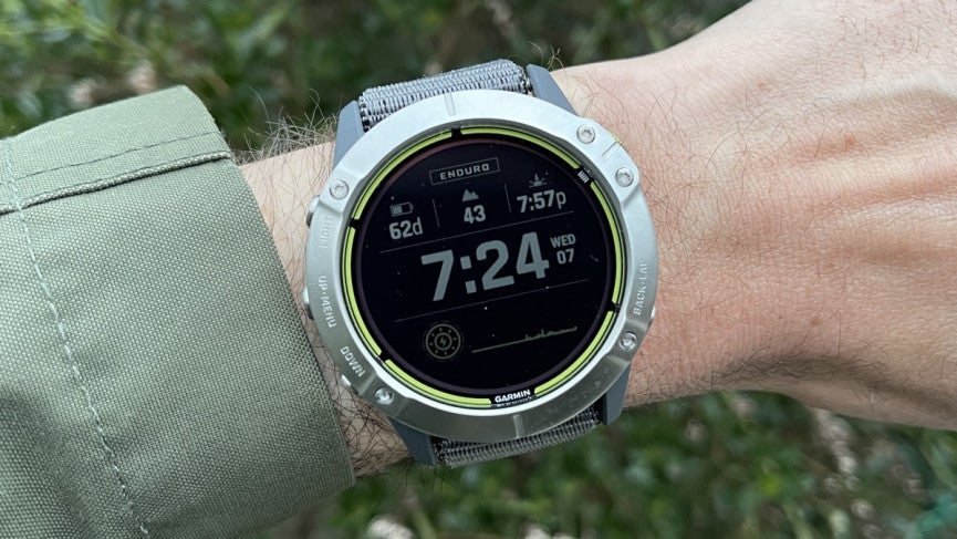 Garmin Enduro watch face