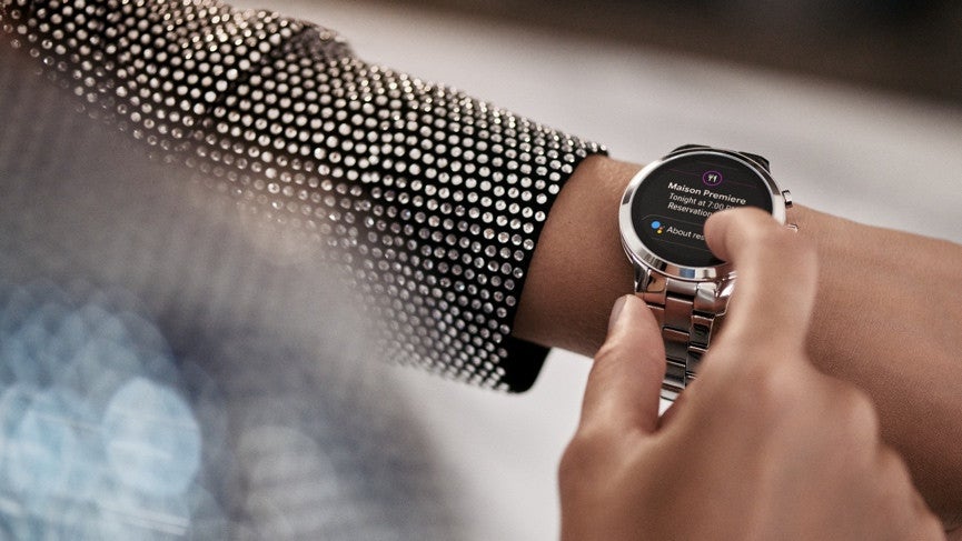 Charged up: Michael Kors is here for women who don't want an Apple Watch