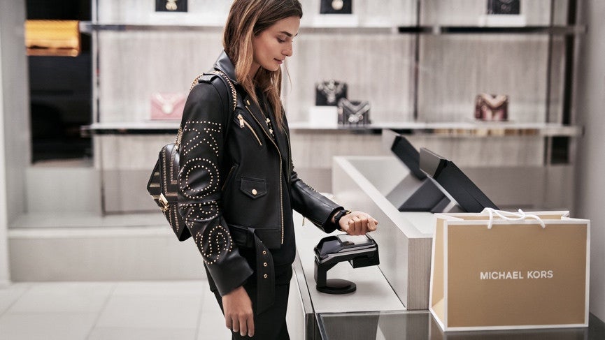 Charged up: Michael Kors is here for women who don't want an Apple Watch