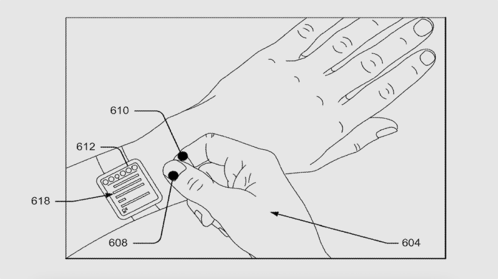 gesture patent